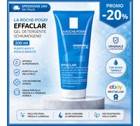 La Roche-Posay Effaclar Gel Detergente Viso Senza Sapone 200 ml 200 ml