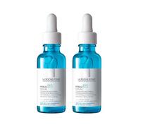 La Roche-Posay Hyalu B5 Siero Anti-Rughe con Acido Ialuronico e Vitamina B5, Effetto Rimpolpante e Riparatore, [Confezione da 2] x 30 ml