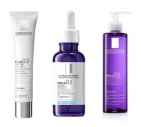 La Roche-posay Kit Mela B3 Anti-macchie Con Crema Spf30 + Siero + Gel Detergente Micro-peeling