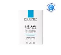 La Roche-Posay Lipikar Surgras - Pane detergente relipidante per la pelle secca, 150 g