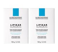 La Roche-Posay Lipikar Surgras Pane Fisiologico Nutritiva 150 g 2x150