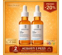 La Roche Posay Pure C12 Vitamin Serum 2 Pezzi Promozione Originale