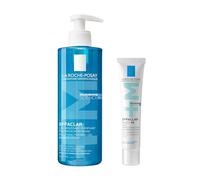 La Roche-Posay | Routine Effaclar anti-imperfezioni | Gel Schiumogeno Purificante 400ml & Trattamento Tripla Correzione 40ml | Per pelli grasse a tendenza acneica