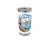 La Rochelle, Francia, Baia di Biscaglia, città medievale, vecchio porto Bicchiere termico in acciaio inox doppia parete