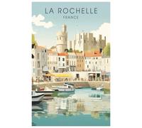 La Rochelle Notebook: Journal | Planner | Travel | La Rochelle | France | Notebook | Sketchbook | 100 Pages