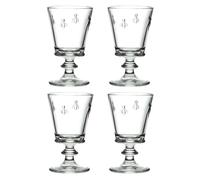 La Rochere Ape con Stelo Vetro Set Di 4 - Vino/Acqua -240ml- Made IN Francia