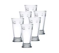 La Rochere Napoleon Bee Double Old Fashioned Tumbler Set da 6 - Set di bicchieri La Rochere Bee - Bicchieri da bere in vetro di lusso da 15 once