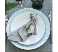 La Rochère Set di 4 piatti in ceramica ape naturale, 21 cm, bicchieri francesi, bicchieri vintage in vetro, vetro moderno e di alta qualità in stile francese