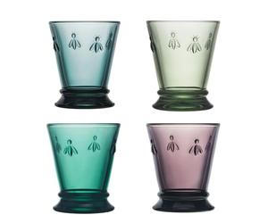 La Rochère Stilvolles Trinkgläser-Set, bunt