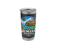 La Romana Repubblica Dominicana RD Isola dei Caraibi Bicchiere termico in acciaio inox doppia parete