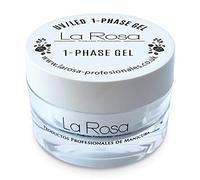 La Rosa Productos Profesionales Builder Gel Per Unghie Uv/led - Flessibile E Moderatamente Spesso, Molto Buono Proprietà Adesive - Rosa Latteo, color Clear - Monofasico, 30 ml