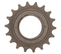 La ruota libera funziona senza problemi, ruota senza sforzo il volano posteriore a velocità singola per la bici pieghevole a velocità singola (Marrone)