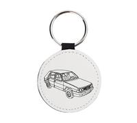 La Ruotante Portachiavi tondo adatto per auto ritmo epoca vintage