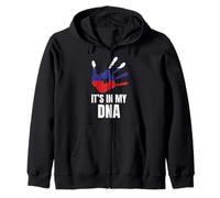 La Russia nella mia Cultura del Patrimonio slavo del Dna Felpa con Cappuccio
