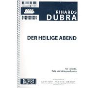 La Sacra sera: For Soprano solo, Flute And String Orchestra Score