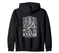 La Saggezza di Kvasir Diventa Runa Mitologia norrena idromele Felpa con Cappuccio