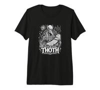 La Saggezza Thoth egiziana scrive l'eternità occulta Maglietta Premium