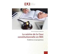 La saisine de la Cour constitutionnelle en RDC: Problèmes et perspectives