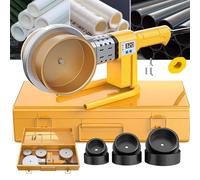 La saldatrice di plastica del tubo con l'esposizione digitale e le teste multiple muoiono per i tubi di PE/PB/PPR