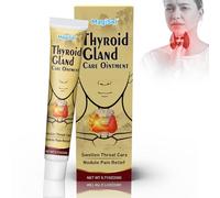 La salute della tiroide, Compresse Vegan, Crema linfodrenaggio gambe anticellulite, Stimola il sistema linfatico erbe e oli essenziali, Adatto a qualsiasi tipo di pelle 20G