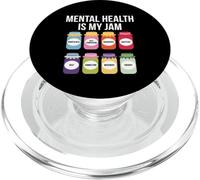 La salute mentale è la mia marmellata - Assistente sociale terapista consulente PopSockets PopGrip per MagSafe
