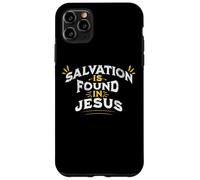 La salvezza si trova in Gesù Cristo cattolico Nessun altro nome Custodia per iPhone 11 Pro Max