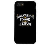 La salvezza si trova in Gesù Cristo cattolico Nessun altro nome Custodia per iPhone SE (2020) / 7 / 8