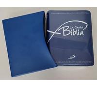 La Santa Biblia (Tamaño Bolsillo, con uñeros, escolar): tapa plástico + funda