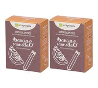 La Saponaria Arancia E Cannella 2x100 g