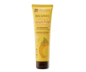 La Saponaria | Balsamo capelli volumizzante - Dona volume, leggerezza e luminosità con Limone bio e Acido Ialuronico | Formula potenziata | 150 ml