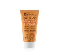 La Saponaria | Balsamo Nutriente Travel Size 30ml - Girasole Bio & Avocado - Capelli Morbidi e Luminosi anche in Vacanza - Formula Naturale e Vegan