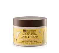 LA SAPONARIA Capelli e Cute Maschera anti-crespo - Aloe Bio e Ialuronico 200ml - Maschera Disciplinante/Anticrespo Capelli