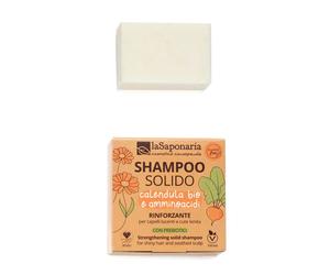 LA SAPONARIA Capelli e Cute Shampoo solido rinforzante e lenitivo 50g - Shampoo Rinforzante