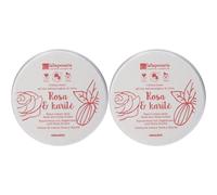 La Saponaria Crema Mani Rosa E Karite'crem 2x60 ml