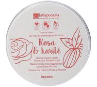 La Saponaria Crema Mani Rosa E Karite'crem- Risparmia il 10% con il co