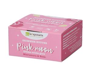 La Saponaria Crema Solida Corpo Glow PINK MOON- Risparmia il 10% con i