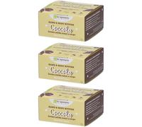 La Saponaria Crema Solida Mani e Corpo COCCOLA 3x80 g