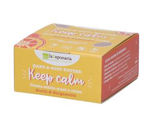 La Saponaria Crema Solida Mani e Corpo KEEP CALM- Risparmia il 10% con