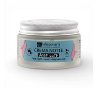 La Saponaria DEEP CARE Crema Viso Notte Rigenerante Antiage 50ml