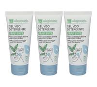 La Saponaria Deep Pure - Gel Viso Detergente 3x100 ml