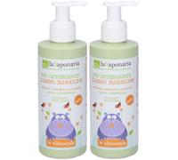 La Saponaria Detergente Cambio Pannolino Set da 2 2x190 ml Gel deterge