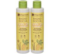 La Saponaria Dolce Schiuma Detergente Corpo Vaniglia e Carota 200 ml - Gel doccia