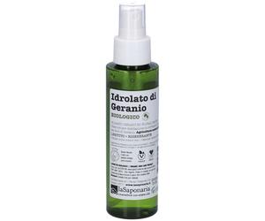La Saponaria Idrolato di Geranio BIO 100 ml Flacone Spray