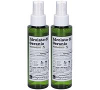La Saponaria Idrolato di Geranio BIO 2x100 ml