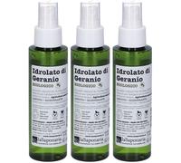 La Saponaria Idrolato di Geranio BIO 3x100 ml