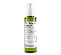 La Saponaria | Idrolato di geranio bio, Acqua floreale lenitiva, antisettica, rinfrescante, perfetta per pelli mature o secche, 100ml
