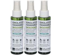 La Saponaria Idrolato Di Hamamelis Bio 3x100 ml
