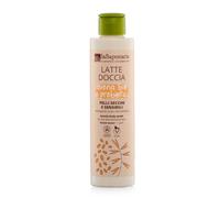 La Saponaria | Latte Doccia Biologico 200ml, Avena Bio & Prebiotici, Detergente Corpo Ultra Delicato per Pelle Secca e Sensibile, Dermatologicamente Testato