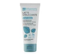 La Saponaria | Latte Struccante Melissa 100 ml, Detergente Viso Naturale Delicato, Bio e Vegan, Con Melissa, Acido Ialuronico e Calendula, Nuovo Packaging in Tubo, Ideale da Viaggio