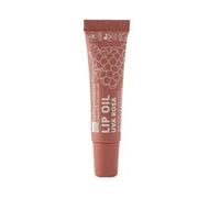 La Saponaria | Lip Oil Bio 12 ml, Olio Labbra Rimpolpante e Nutriente con Acido Ialuronico, Lip Oil Effetto Gloss Specchiato, Utilizzabile anche come Lip Mask o Maschera Labbra (uva rosa)